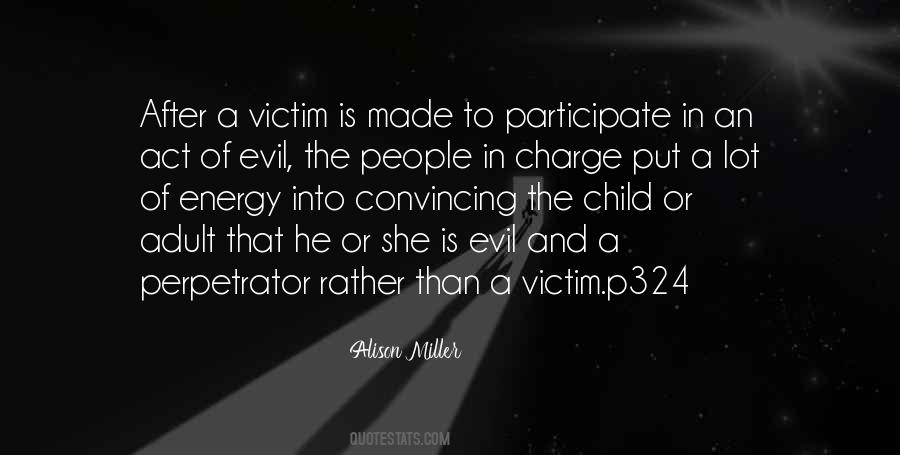 Child Victim Quotes #1214218