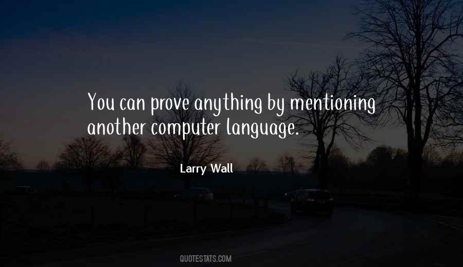 Computer Language Quotes #519747