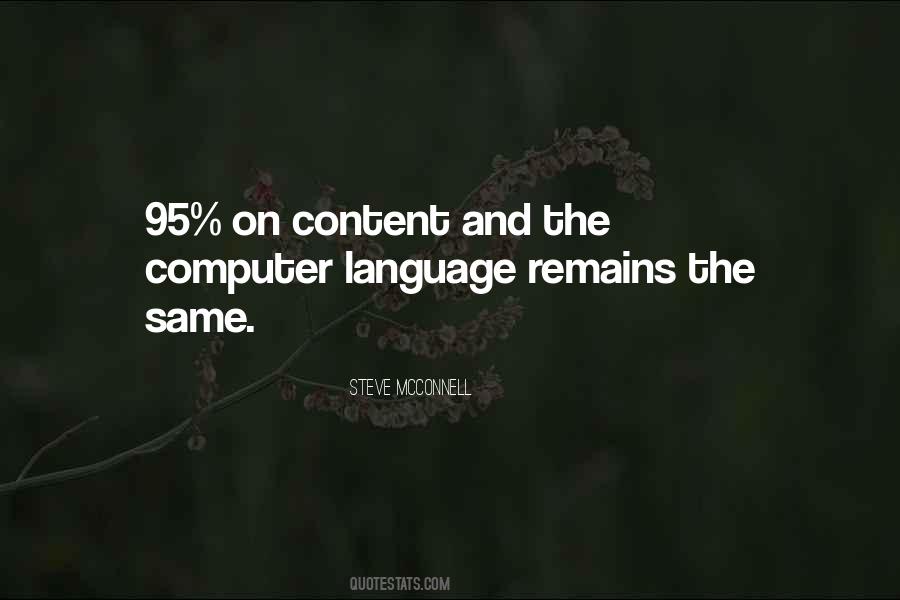 Computer Language Quotes #762991