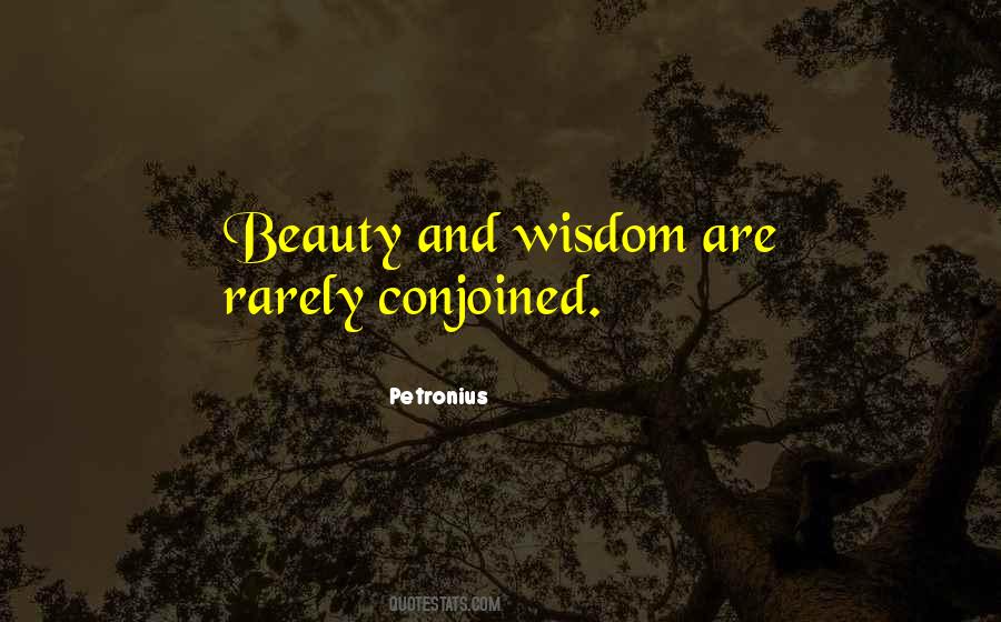 Beauty And Wisdom Quotes #1675280