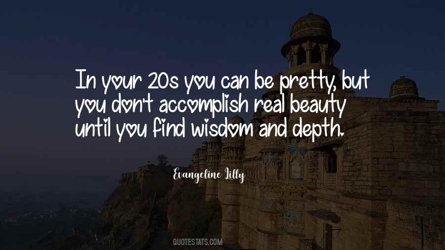 Beauty And Wisdom Quotes #271859