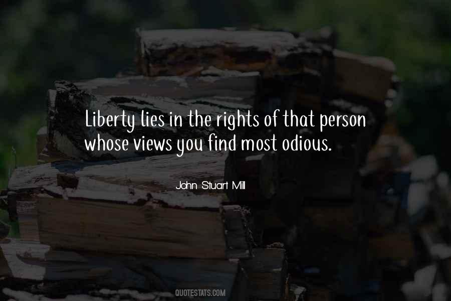 On Liberty John Stuart Mill Quotes #1636633