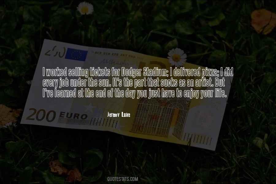 Selling Tickets Quotes #1644416