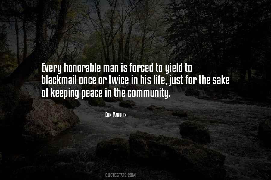 Quotes About Keeping The Peace #1385386