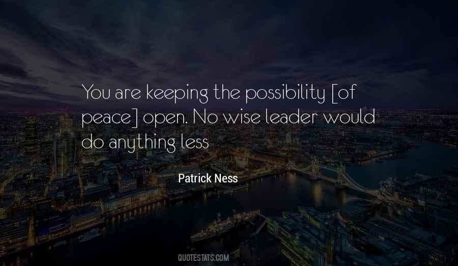 Quotes About Keeping The Peace #1745916