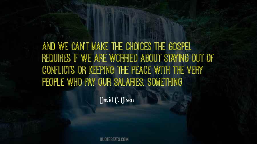 Quotes About Keeping The Peace #206317