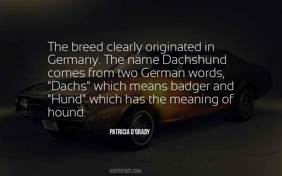 Dachshund Quotes #190495