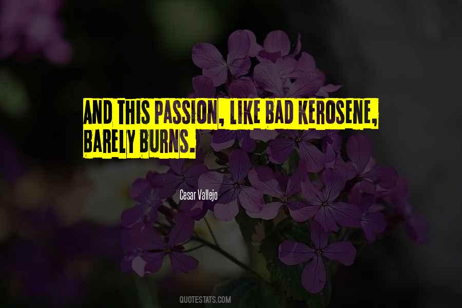 Burns Like Quotes #239034