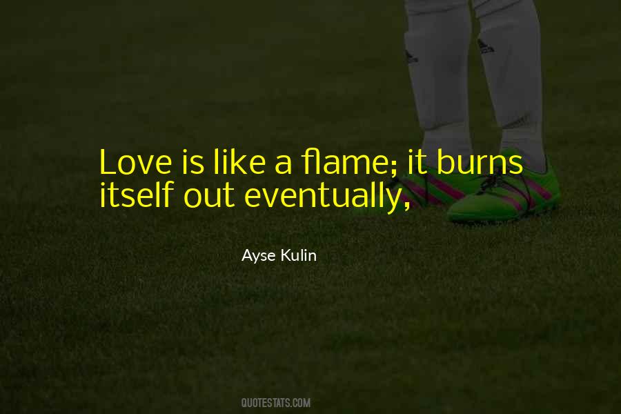 Burns Like Quotes #366208