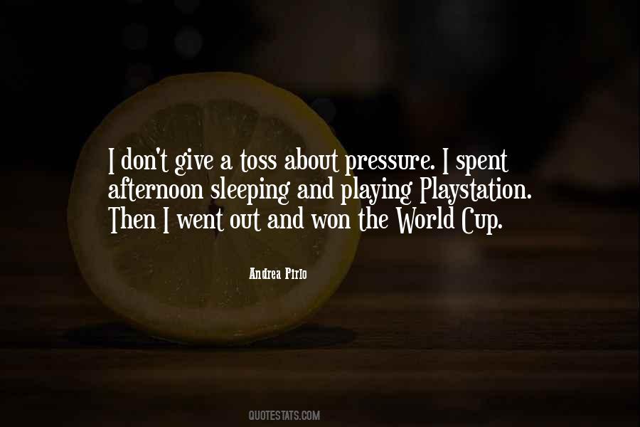Sports Pressure Quotes #1878060