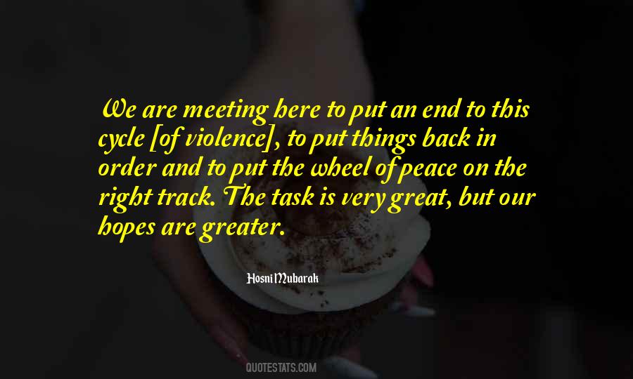 Put Things In Order Quotes #1788694