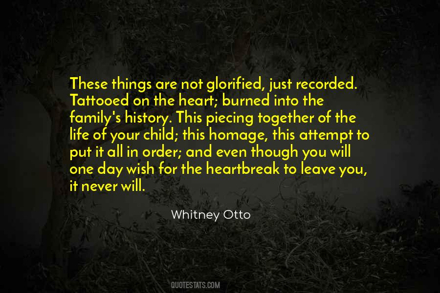 Put Things In Order Quotes #1866954
