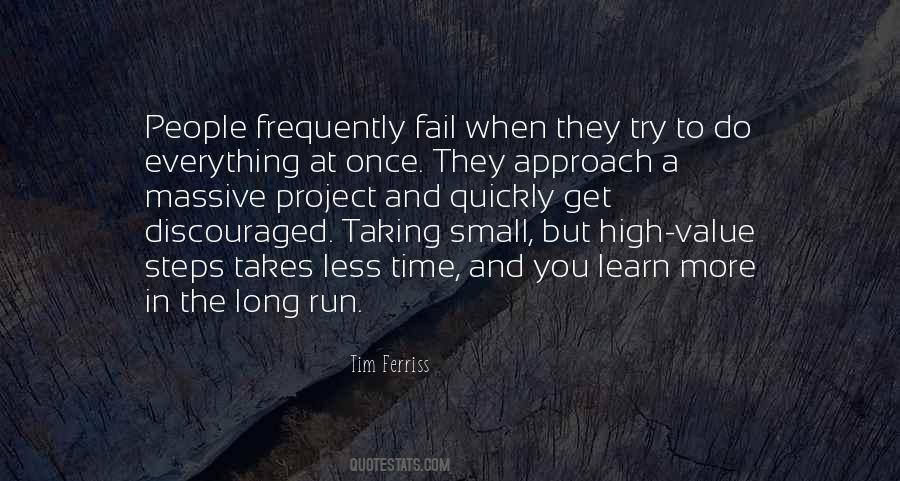Taking Small Steps Quotes #1574066