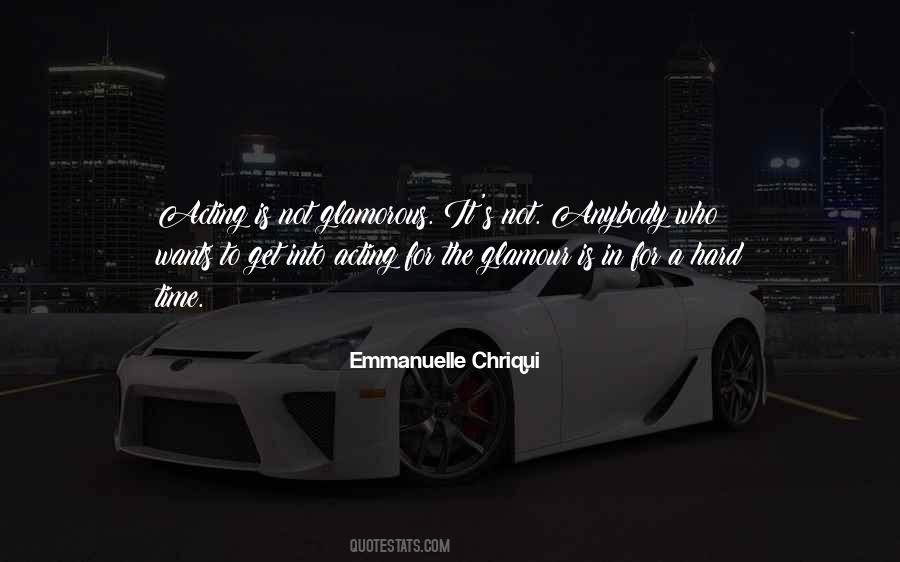 Not Glamour Quotes #1162849
