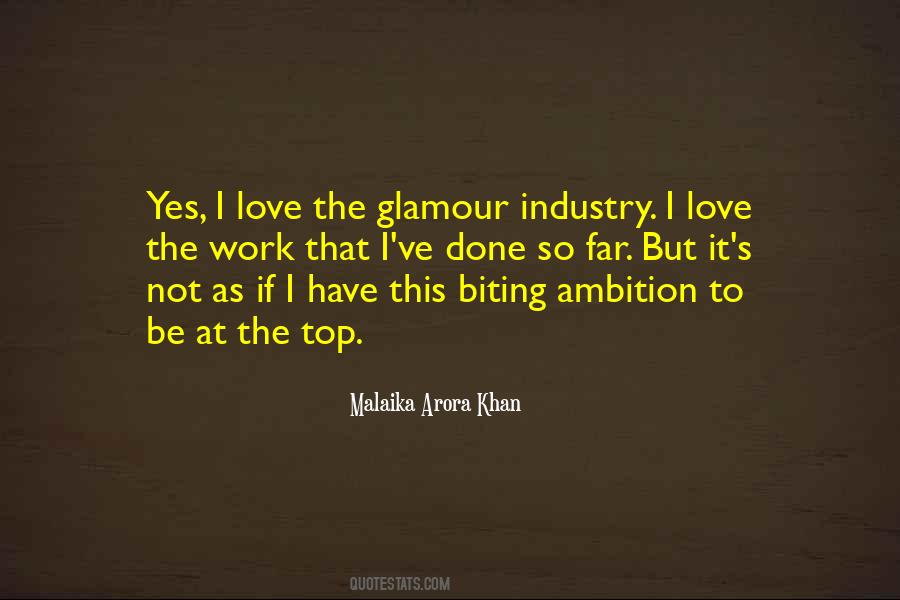 Not Glamour Quotes #127714
