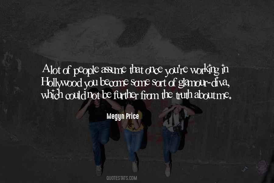 Not Glamour Quotes #1558471