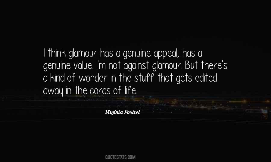 Not Glamour Quotes #258617