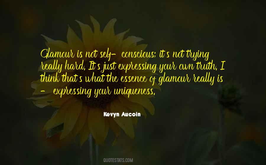 Not Glamour Quotes #570852