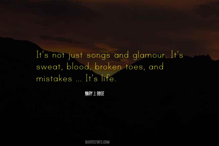 Not Glamour Quotes #806334