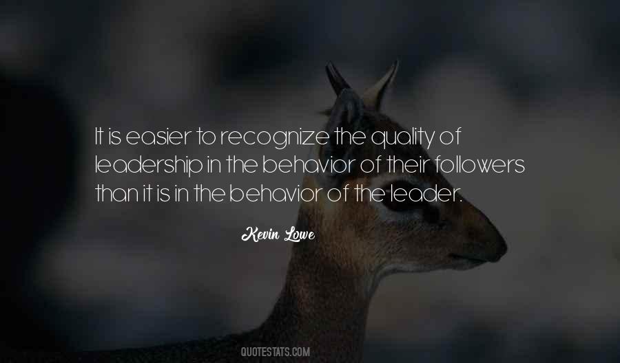 Quality Leadership Quotes #1668680