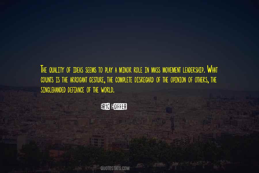 Quality Leadership Quotes #981139