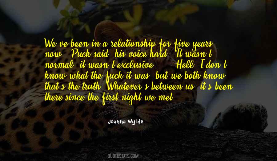 Between Us Now Quotes #1108686