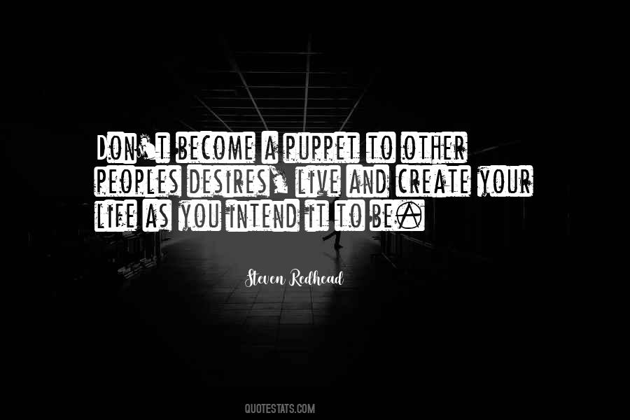 A Puppet Quotes #1438380