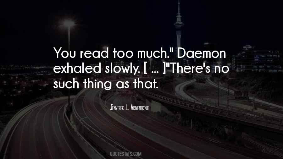 Daemon Quotes #740712