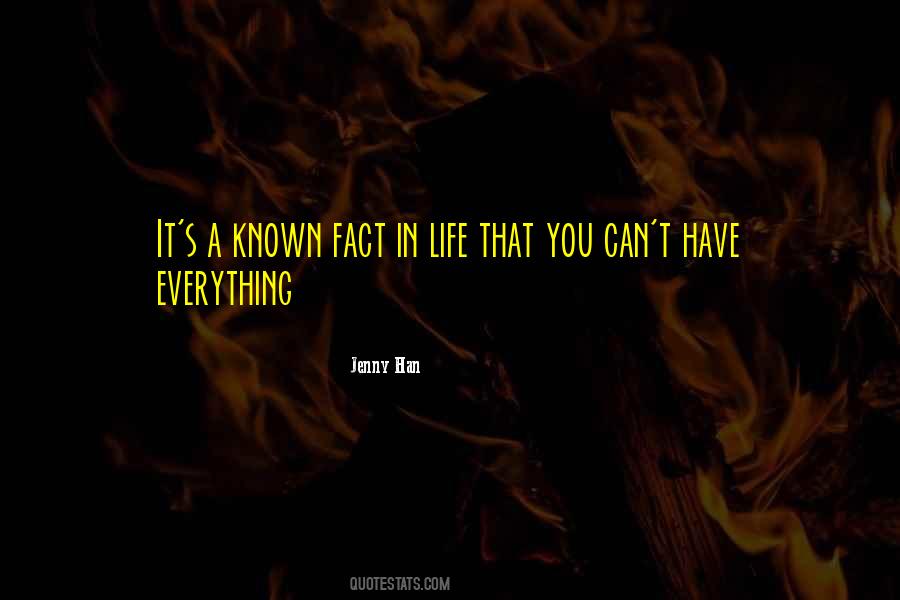 A Life Fact Quotes #152132