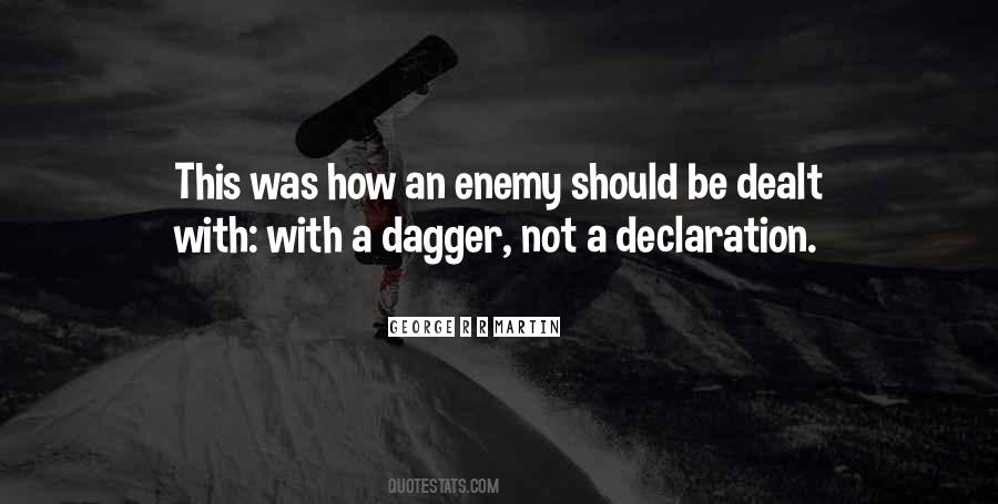 Dagger Quotes #1370849