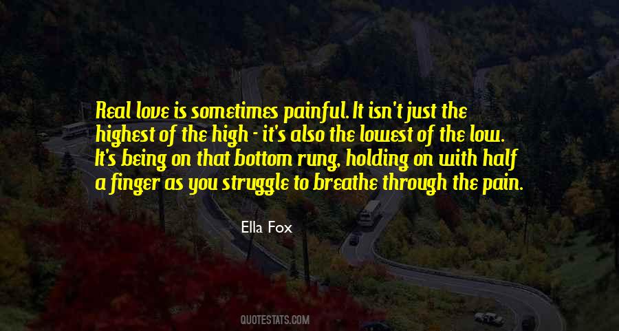 Finger Holding Quotes #1254946