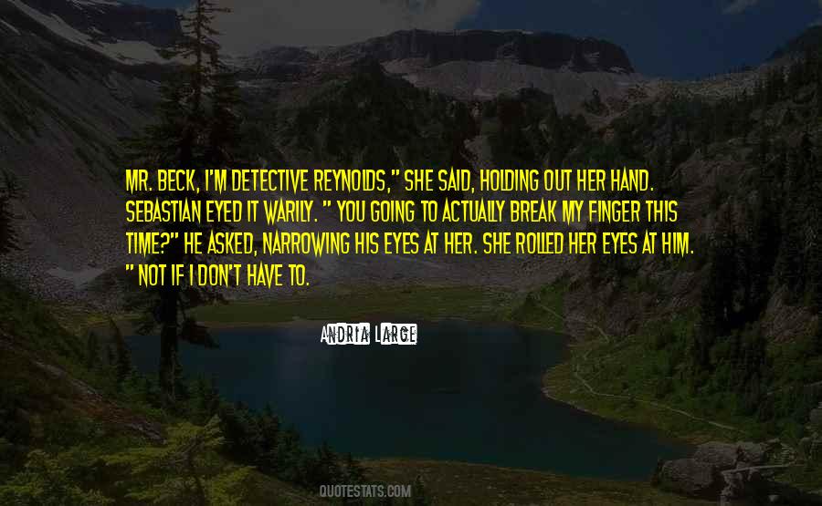 Finger Holding Quotes #138398