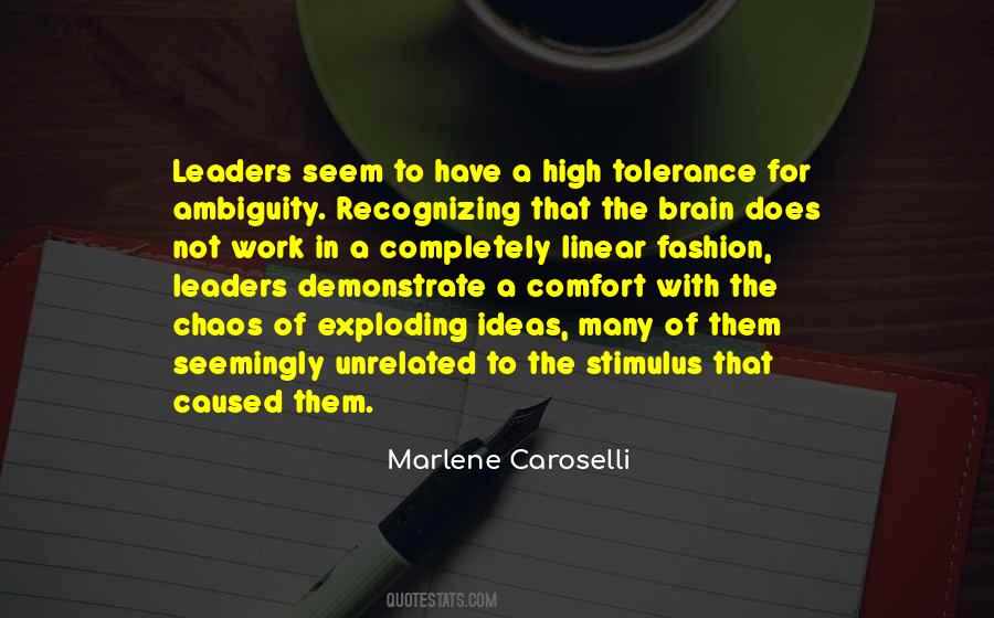 Leadership And Ambiguity Quotes #1681190