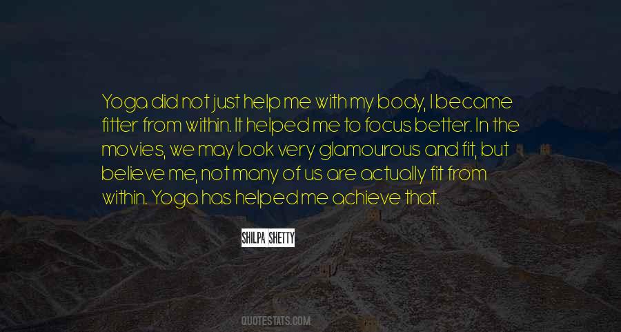 Shilpa Shetty Yoga Quotes #1188784