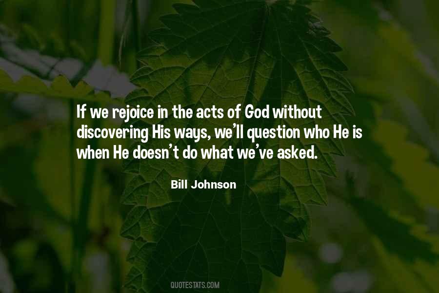 Acts Of God Quotes #483425