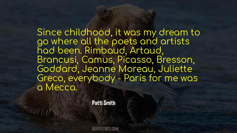 Childhood Dream Quotes #838408