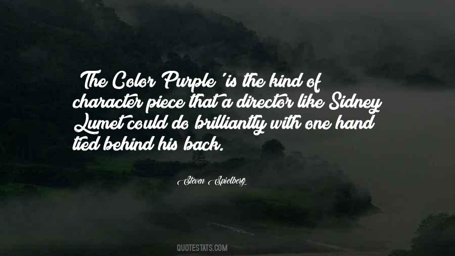 Purple The Color Quotes #1206540