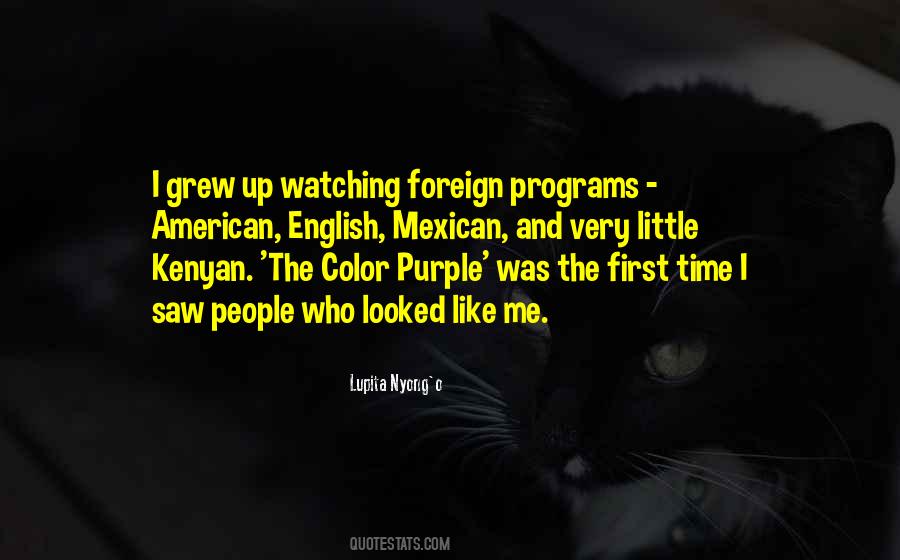 Purple The Color Quotes #1286333