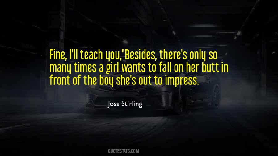 Girl Joss Quotes #940193