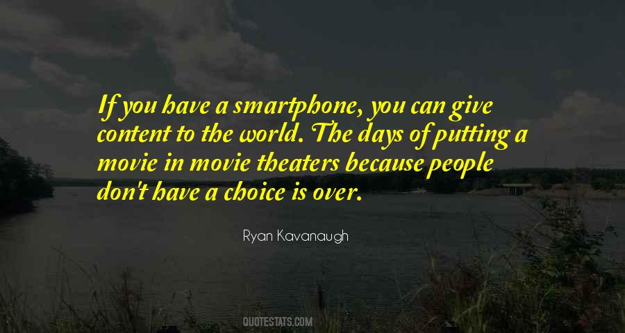 No Smartphone Quotes #56567