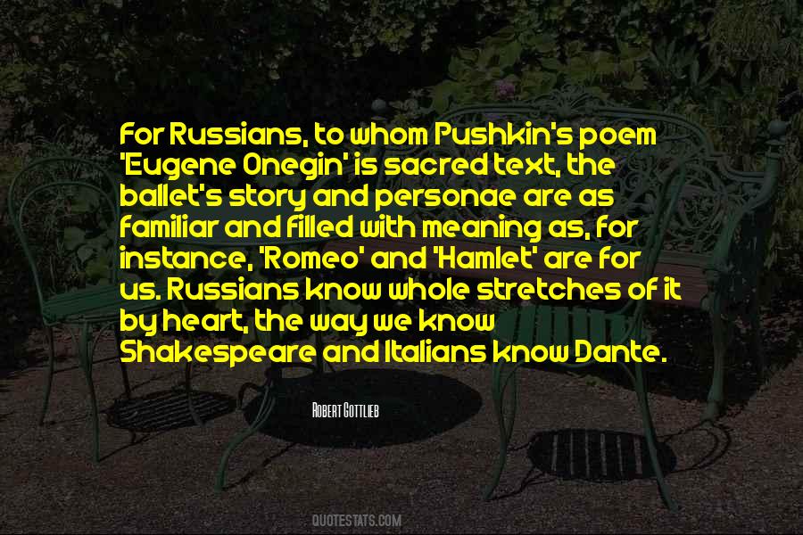 Pushkin Onegin Quotes #1636215