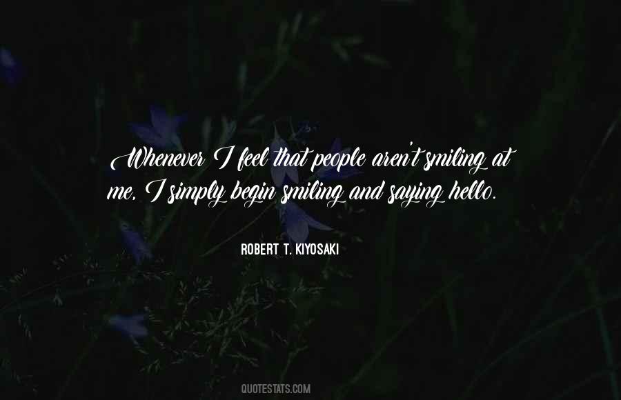 Smiling People Quotes #1134656