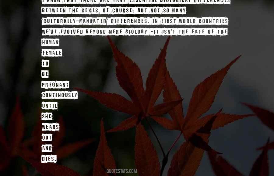 Biological Differences Quotes #1122772