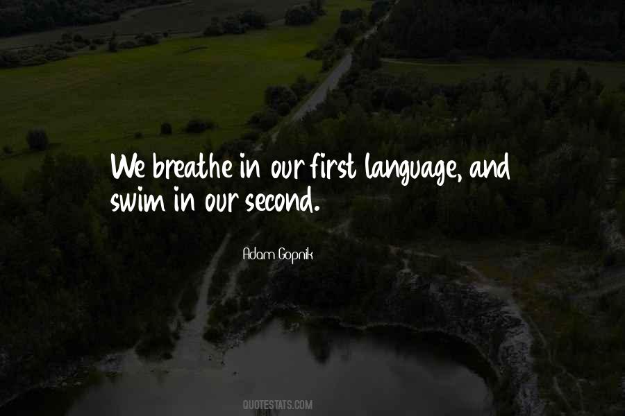 First Language Quotes #17398