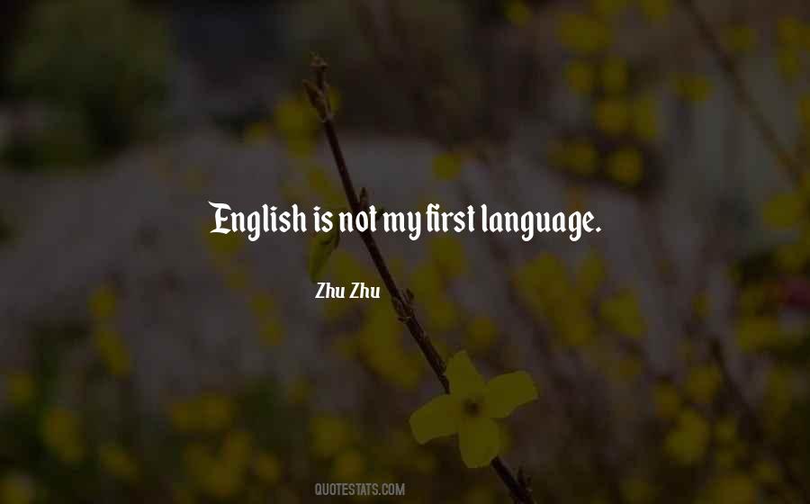 First Language Quotes #180424