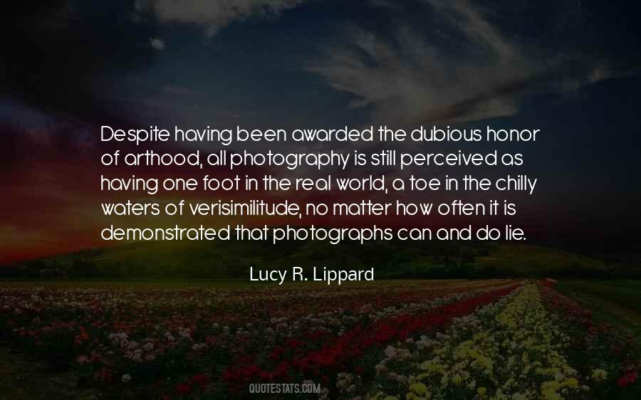Lippard Quotes #457476