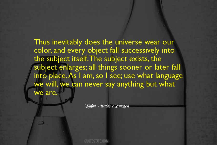 Color Language Quotes #744328