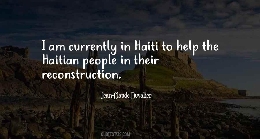 Haitian People Quotes #1025581