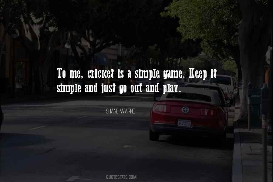 Quotes About Keep It Simple #1760633