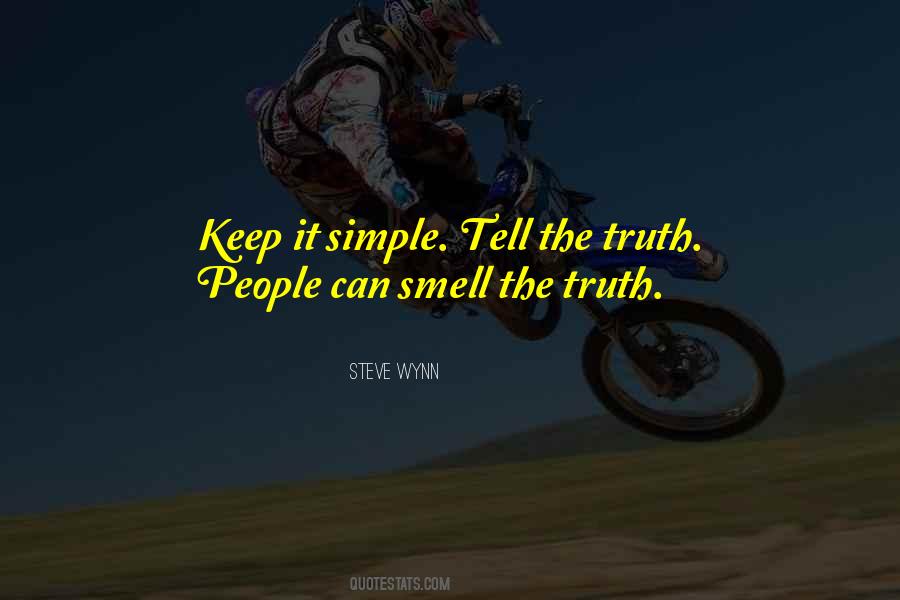 Quotes About Keep It Simple #1788414